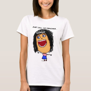 T-shirts Me Chame de Princesa Cartoon