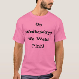 T-shirts MeanGirls "Quartas Vestimos Pink" para Men