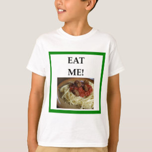 T-shirts meatballs
