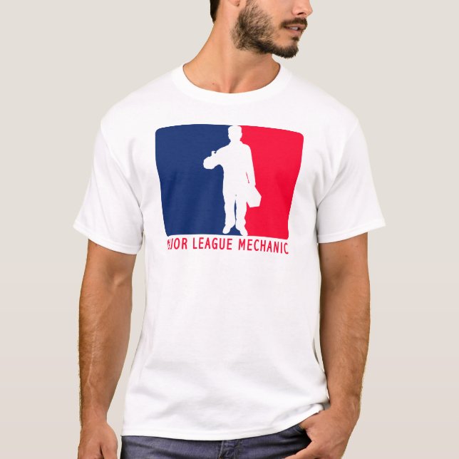 T-shirts Mecânico da liga principal (Frente)