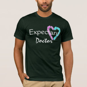 T-shirts Médico Esperado Na Floresta Verde