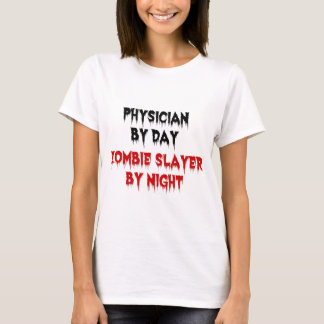 T-shirts Médico por Dia Zombie Slayer por Noite