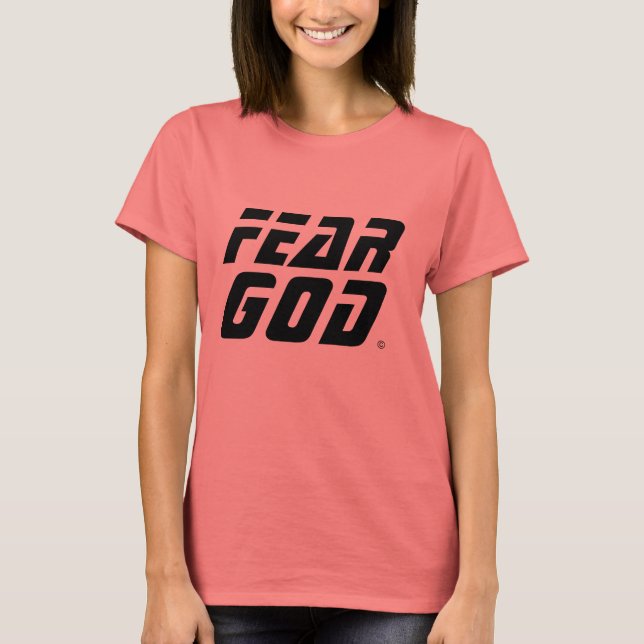 T-shirts Medo de Deus (Frente)