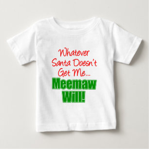 T-shirts Meemaw Melhor Que Papais noeis