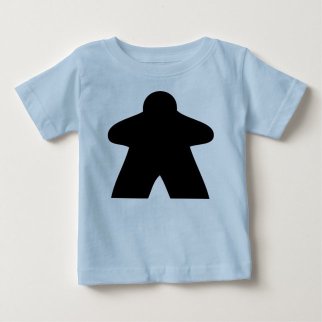 T-shirts Meeple baby (Frente)