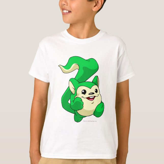 T-shirts Meerca Green (Frente)
