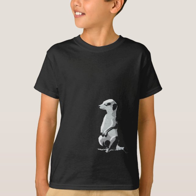 T-shirts Meerkat (Frente)