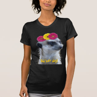 T-shirts Meerkat com as 3 margaridas brilhantes