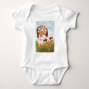 T-shirts Meerkats com Aviation Roupa Onsie