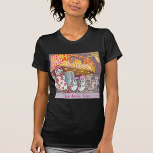 T-shirts Meias Filmes de Terror O Secador Engraçado