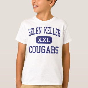 T-shirts Meio Easton dos pumas de Helen Keller