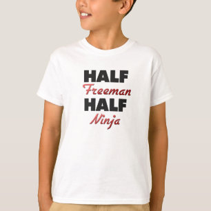 T-shirts Meio Freeman meio Ninja