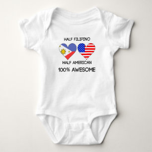 T-shirts Meio meio americano filipino
