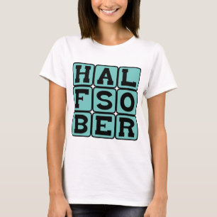 T-shirts Meio Sóbrio, Perspectiva Pessimista