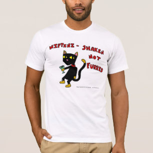 T-shirts Mel "NIPTINI SHAKEN NOT FURRED" Adulto Teto Básico