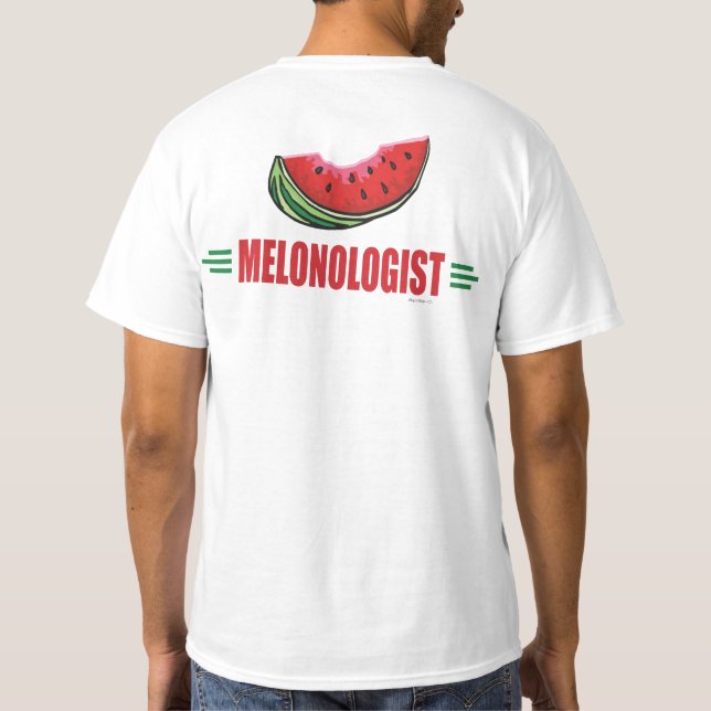 T-shirts Melancia Engraçada (Verso)