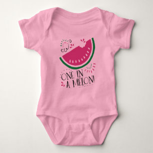T-shirts Melancia Um em um Melon Baby Romper