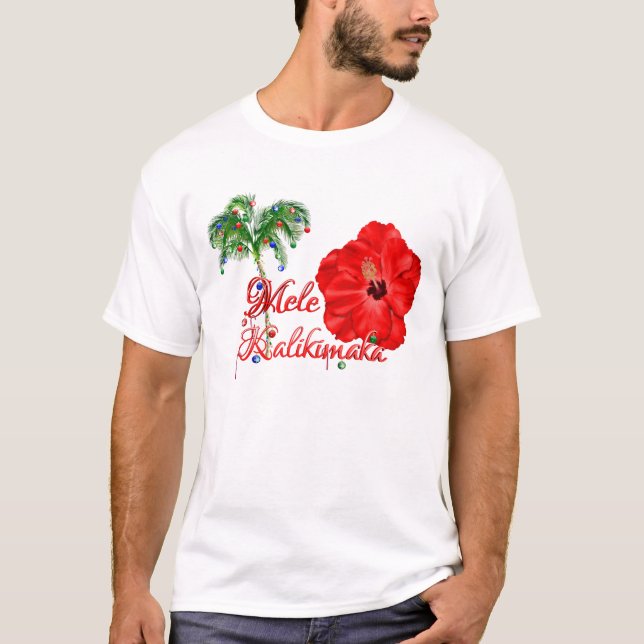 T-shirts Mele Kalikimaka (Frente)