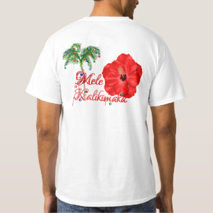 T-shirts Mele Kalikimaka