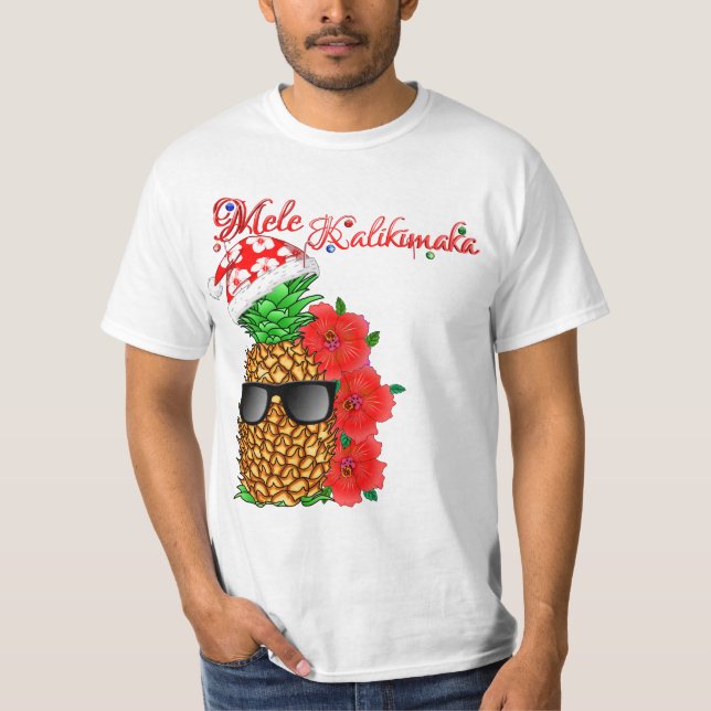 T-shirts Mele Kalikimaka (Frente)