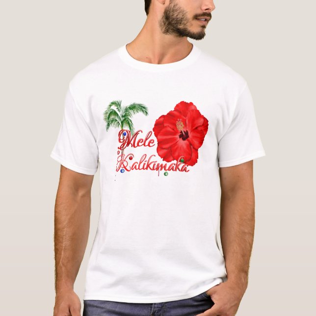 T-shirts Mele Kalikimaka (Frente)