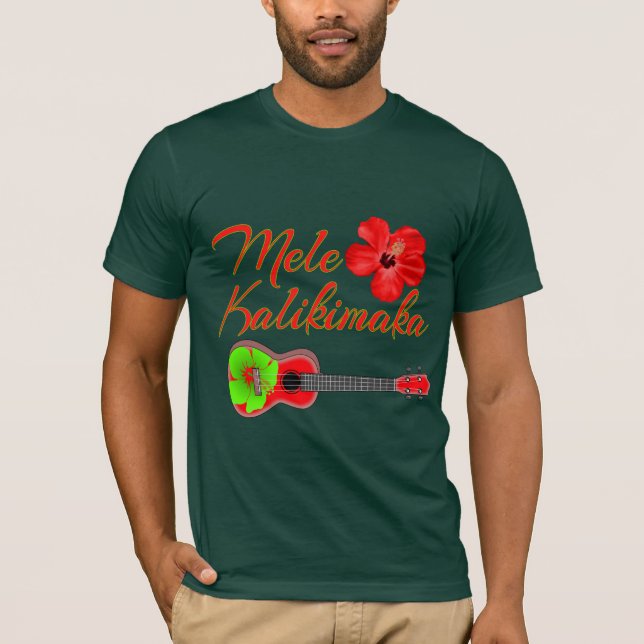 T-shirts Mele Kalikimaka (Frente)