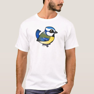 T-shirts Melharuco azul de Birdorable