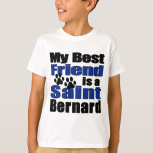 T-shirts Melhor Amigo São Bernardo