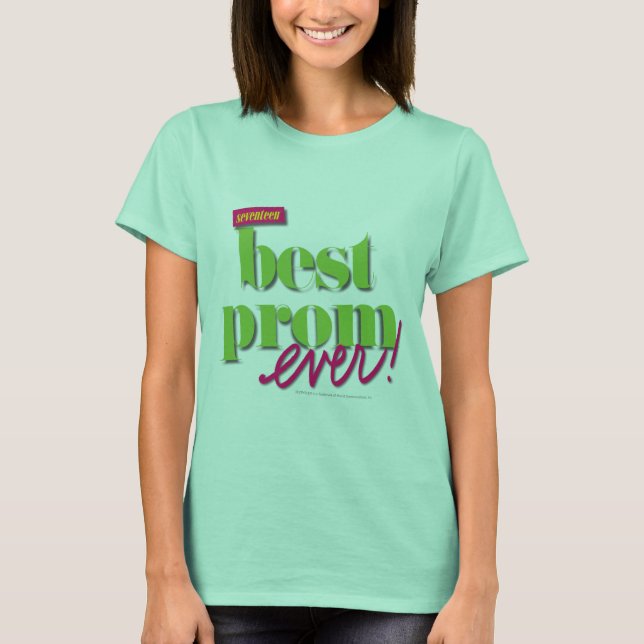 T-shirts Melhor Baile de formatura do mundo - Verde (Frente)