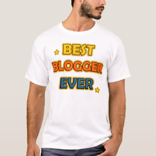T-shirts Melhor Blogueiro De Sempre