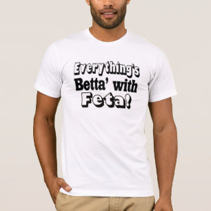 T-shirts Melhor com Feta