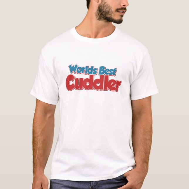 T-shirts Melhor Cuddler do Mundo (Frente)