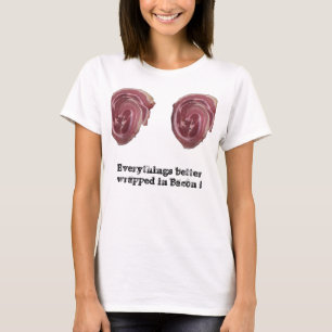 T-shirts Melhor de Everythings envolvido no bacon!