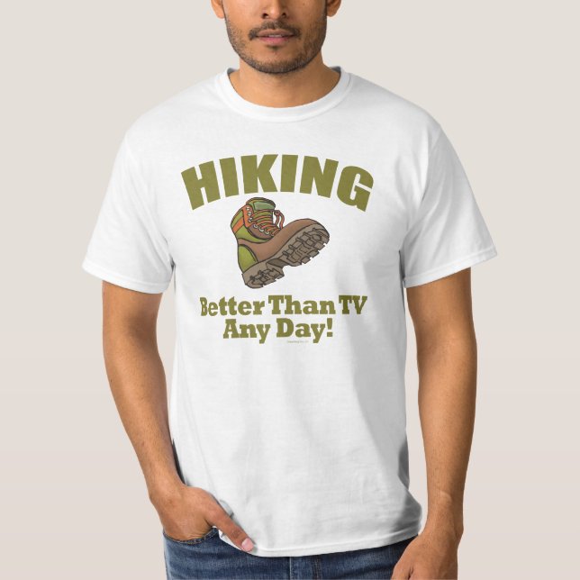 T-shirts Melhor do que a TV - Andando (Frente)