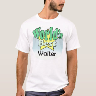 T-shirts Melhor Garçom do Mundo
