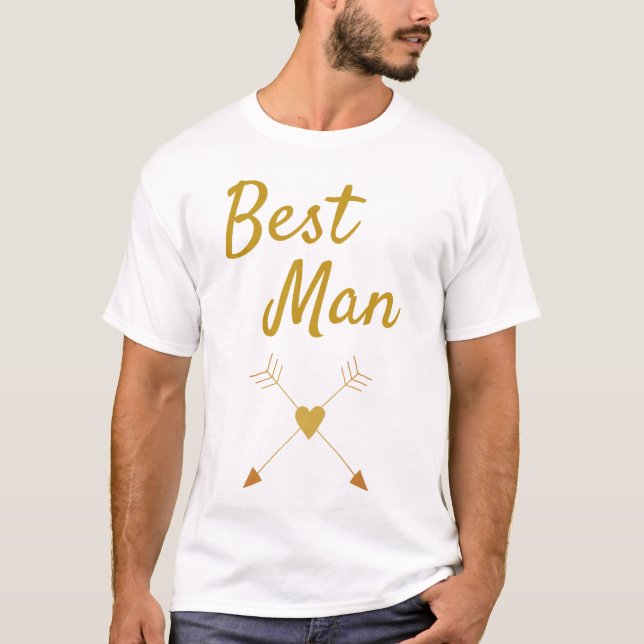 T-shirts Melhor Homem Incrível (Frente)