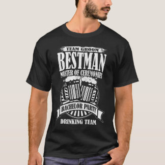 T-shirts Melhor Homem Mestre de Cerimonias Festa de Despedi