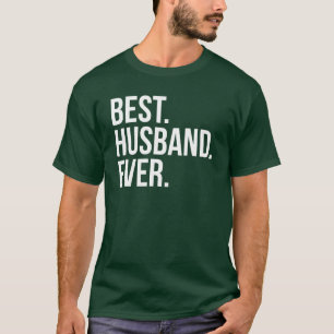 T-shirts Melhor Marido De Todos Os Verdes