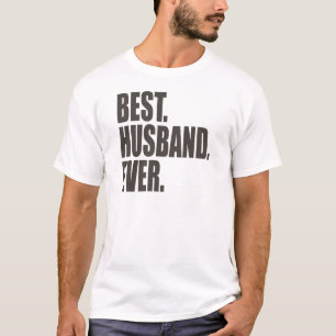 T-shirts Melhor. Marido. Nunca