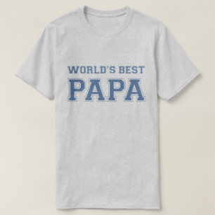 T-shirts Melhor Papa do Mundo