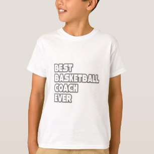 T-shirts Melhor treinador de basquetebol