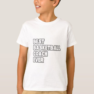 T-shirts Melhor treinador de basquetebol