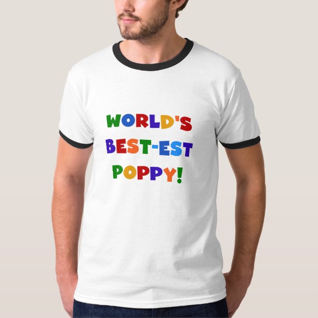 T-shirts Melhores presentes populares do mundo (Frente)