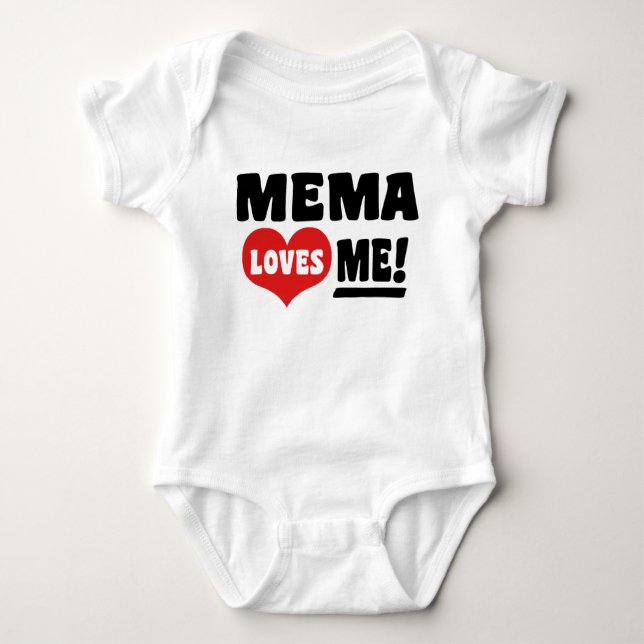 T-shirts Mema me ama (Frente)