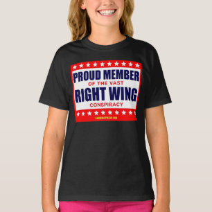 T-SHIRTS MEMBRO ORGULHOSO DA VASTA CONSPIRAÇÃO DA DIREITA