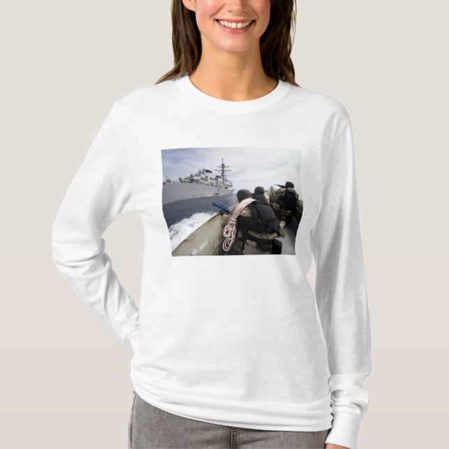 T-shirts Membros da visita, conselho, pesquisa (Frente)