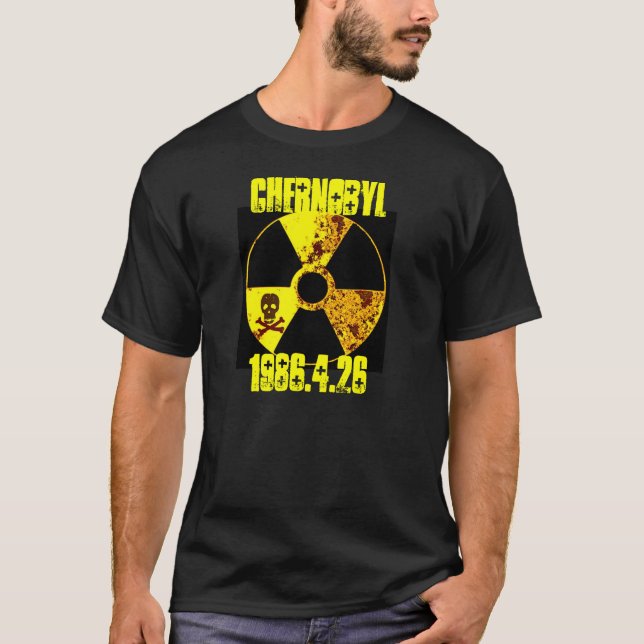 T-shirts Memória de Chernobyl anti nuclear (Frente)
