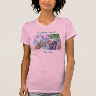 T-shirts Memórias da ilha de Captiva