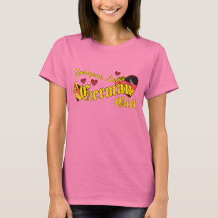 T-shirts Menina alemão Drk dos amores