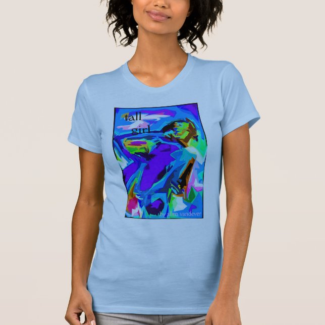 T-shirts Menina alta (Frente)